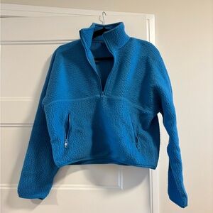 Blue TNA Aritzia Sherpa Sweater Size XS